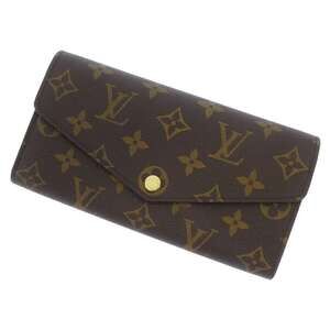 Louis Vuitton Monogram Long Wallet Portefeuille Sarah